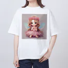 プリンゴブリンのピンクシー子さん オーバーサイズTシャツ