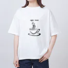 KIILOのコーヒーブレイク オーバーサイズTシャツ