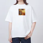 Lovers-chapelのレトロサーフボード オーバーサイズTシャツ