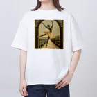 mana美術のバレリーナ#5 オーバーサイズTシャツ