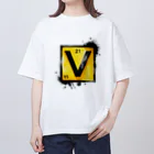 science closet（科学×ファッション）の元素シリーズ　~バナジウム V~ Oversized T-Shirt