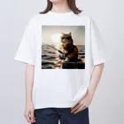 mitsuouの釣り猫 Oversized T-Shirt
