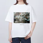 OrdinarydaysのMOODY FLOWERS オーバーサイズTシャツ