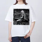 Death Metal Girls Collection ＝DMGC＝のdeath metal girl ＝strange p.f Vanessa＝ Oversized T-Shirt