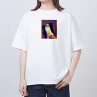 KZ_Graphicsのぼんやりしているブレーキペダル オーバーサイズTシャツ