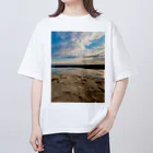 ARTPARTNERの夕方のディテール オーバーサイズTシャツ