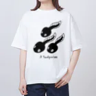 ゴハンオオモリの3Tadpoles オーバーサイズTシャツ