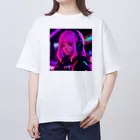 Eyiaのspace girl オーバーサイズTシャツ