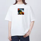 ほっこりアニメマートのゾンビィ～6 Oversized T-Shirt