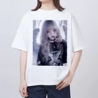 KAMIBUKROの鬼かわいい天使美女 Oversized T-Shirt