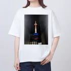 Anesanrockの京都タワー Oversized T-Shirt