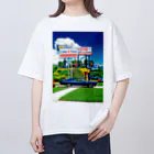 GALLERY misutawoのアメリカ テキサスのクラシックカー オーバーサイズTシャツ