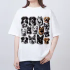 dogfulのかっこいい大型犬 オーバーサイズTシャツ