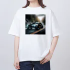 WildMonkeyのCustom CX-8 Attacked Winding Road オーバーサイズTシャツ