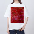 Lumi LumiのStrawberry Rose オーバーサイズTシャツ