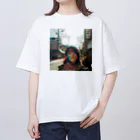 SUKI NA MONO HA NANDESUKA?の存在しない美女 オーバーサイズTシャツ