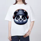 パンダマンのふくよかパンダ オーバーサイズTシャツ