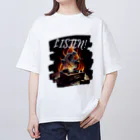 ロック堂のレコードプレイヤー Oversized T-Shirt