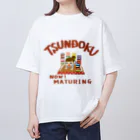 テンデイズのドット絵積ん読ちゃん オーバーサイズTシャツ