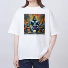 gollisquatのアームカールゴリラ オーバーサイズTシャツ