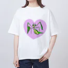 くもぬうたのカマキリ・ラブラブギャング オーバーサイズTシャツ