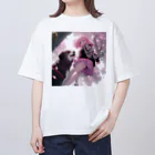 ぶーたんの公園の友情 Oversized T-Shirt