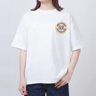 ぱんだまんの舌ペロ猫 Oversized T-Shirt