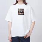 ネコ社長のネコ社長① Oversized T-Shirt