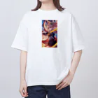 ノートニーの戦う女子 オーバーサイズTシャツ