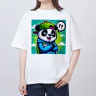 pandaloveの生意気な弟ぱんだ オーバーサイズTシャツ