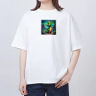 egaoarumatiのキョウリュウジャー オーバーサイズTシャツ