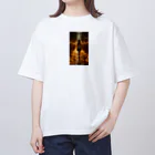 aoicanonのJourney Through the Lanterns Oversized T-Shirt