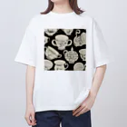 (っ◔◡◔)っ ♥ Le Petit Trésor ♥の花の詩カップ(The Flower Poetry Cup) オーバーサイズTシャツ