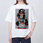 RYU_RYUのhip-hop レディース オーバーサイズTシャツ