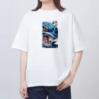 ebesの怒サバ オーバーサイズTシャツ