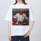 d-design-labのdevil's cookingグッズ Oversized T-Shirt