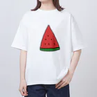 じじ販売所のすいか Oversized T-Shirt