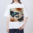 PRINCESSのトラジェディの蝶 オーバーサイズTシャツ