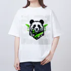 Design Harborのcool panda オーバーサイズTシャツ