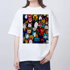 PAC (ポップアートキャット）のPAC (ポップアートキャット) Oversized T-Shirt