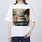 happiness_shopのレトロで魅力的な自動車 Oversized T-Shirt