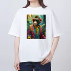 店主くにさんの推しショップのファンキーモンキーサングラス Oversized T-Shirt