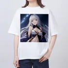 tune1014の美少女 オーバーサイズTシャツ