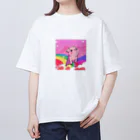 potentialの空飛ぶ豚 Oversized T-Shirt