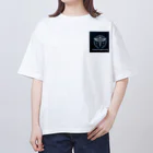 RainboWhaleの臨床工学技士ロゴ オーバーサイズTシャツ