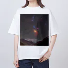 S204_Nanaの赤石岳に昇る蠍座 Oversized T-Shirt