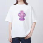 Hotoke Mandalaのおまもり千手観音 Oversized T-Shirt