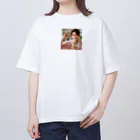 otobokemama06の爽やかな笑顔に元気いっぱい オーバーサイズTシャツ