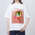 El Sol 85のアルファベットタリスマン　Q-cb オーバーサイズTシャツ