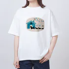miru-miru-miruのお家に帰ろう Oversized T-Shirt